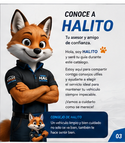 Halito, guía de HAL Garage